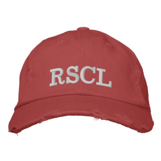Brodée Casquette RSCL RED