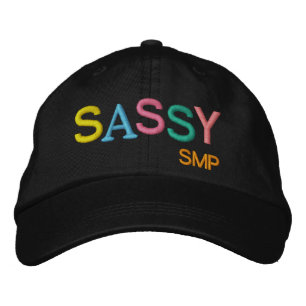 Brodée CASQUETTE SASSY par SRF