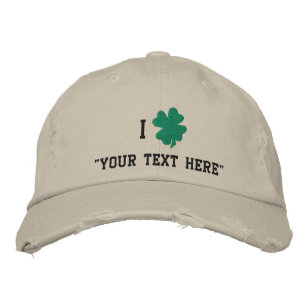 Brodée Casquette shamrock, Créez votre propre