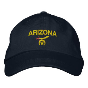 Brodée Casquette Shriner de l'État d'Arizona