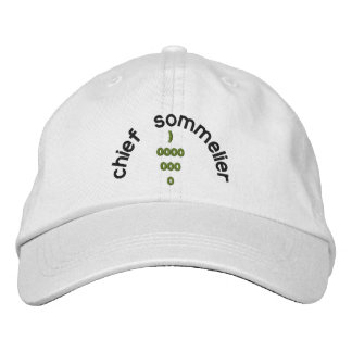 Brodée Casquette SOMMELIER
