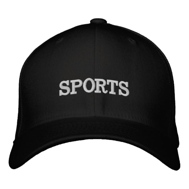 Brodée Casquette sportif (Devant)