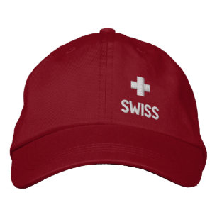 Brodée Casquette suisse
