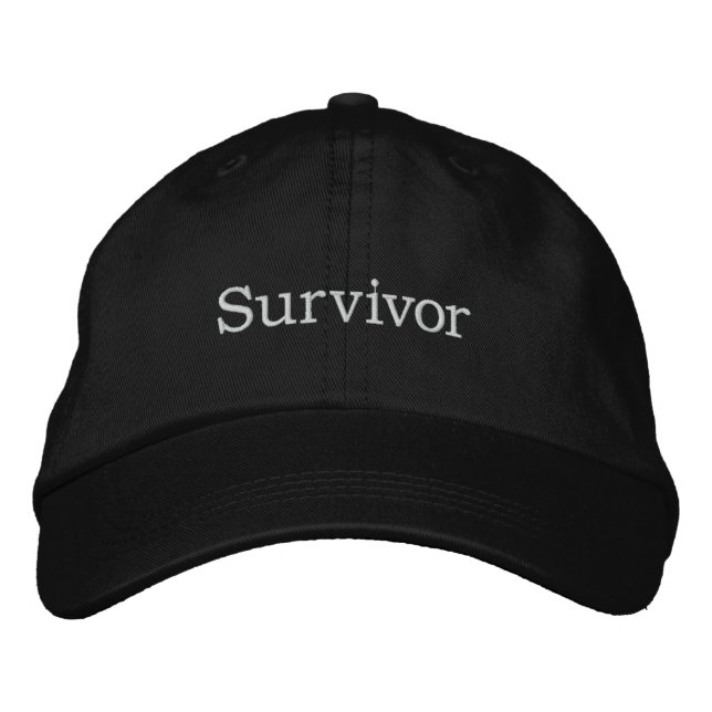Brodée Casquette survivant (Devant)