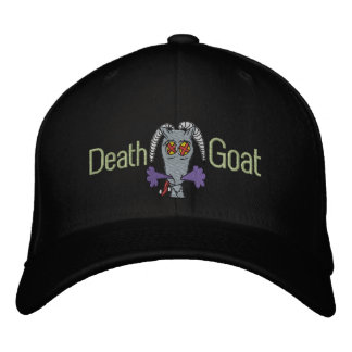 Brodée Casquette tactique de la chèvre de mort