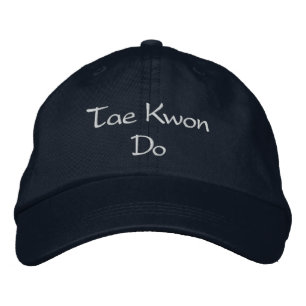 Brodée Casquette Tae Kwon Do