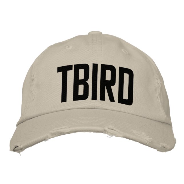 Brodée Casquette TBIRD (Devant)