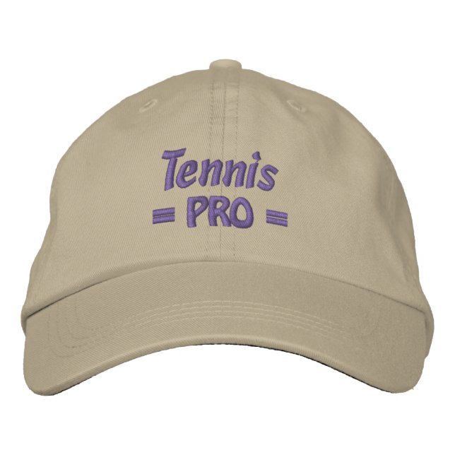 Brodée Casquette Tennis PRO (Devant)