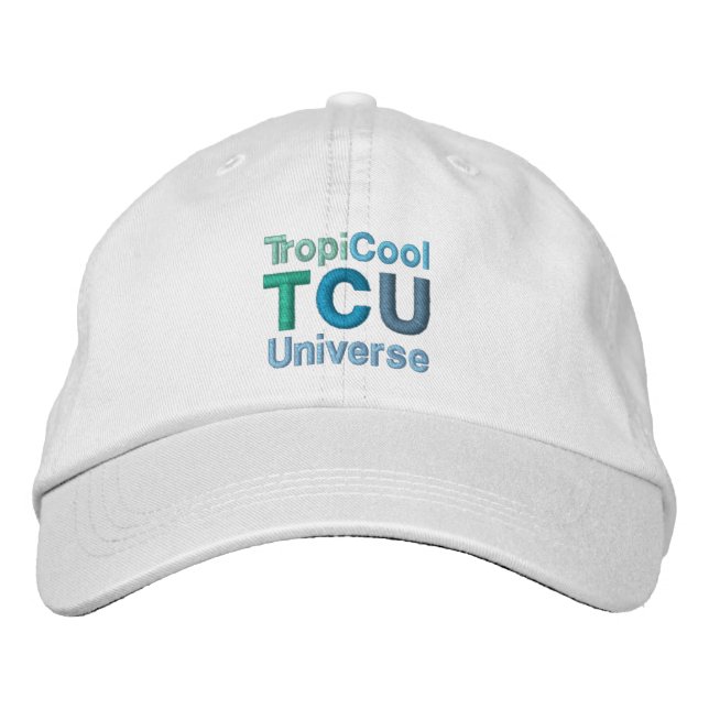 Brodée Casquette TropiCoolUniverse (Devant)