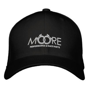 Brodée Casquette Turbo de pièces de performances Moore