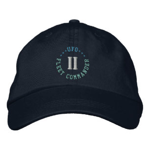 Brodée Casquette UFO FLEET COMMANDER