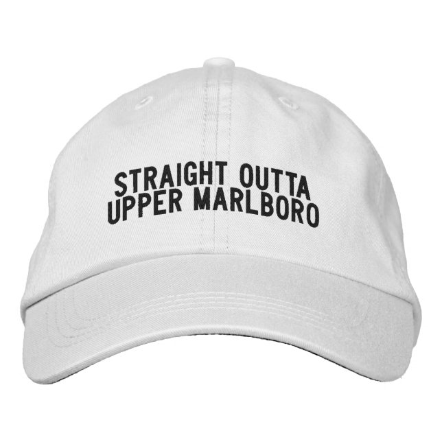 Brodée Casquette Upper Marlboro  Maryland (Devant)