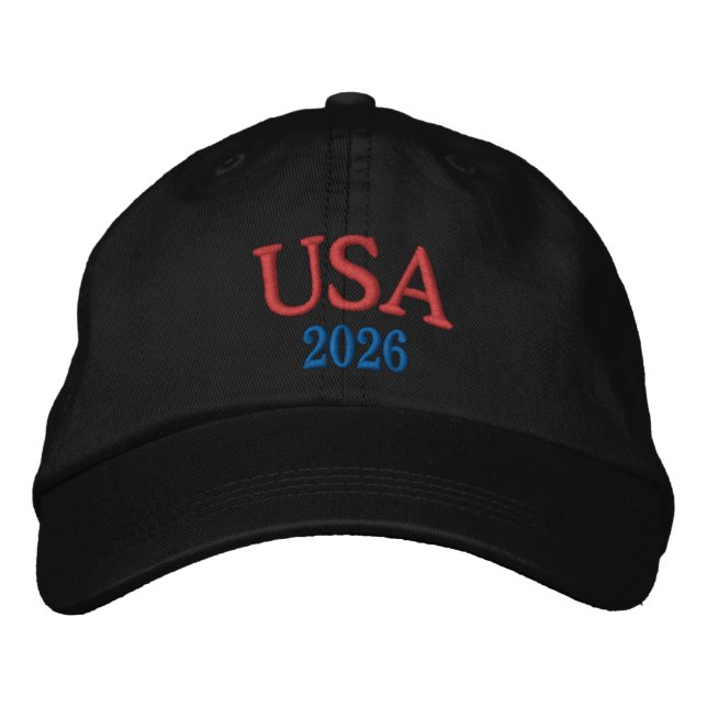 Brodée Casquette USA (Devant)