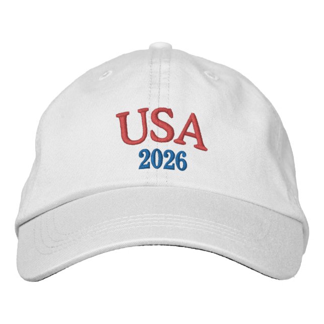 Brodée Casquette USA (Devant)