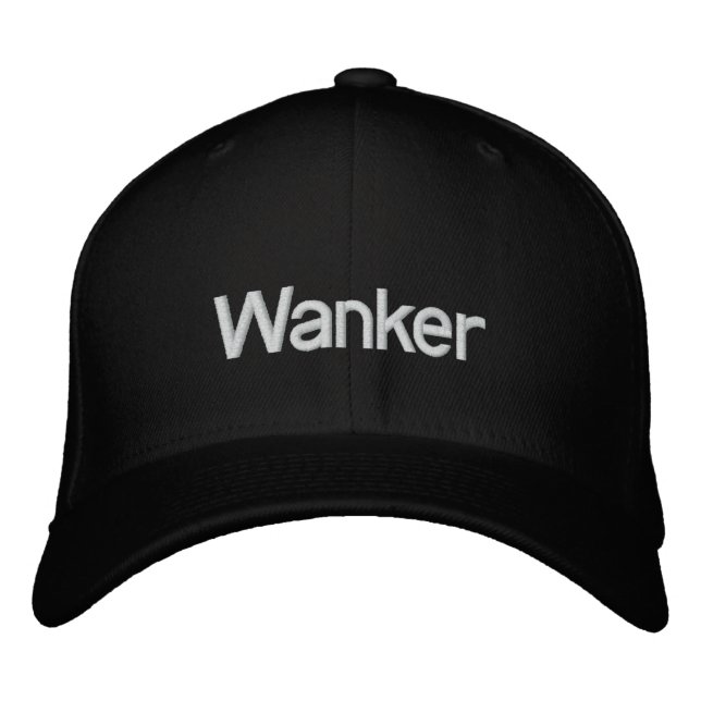 Brodée Casquette Wanker (Devant)