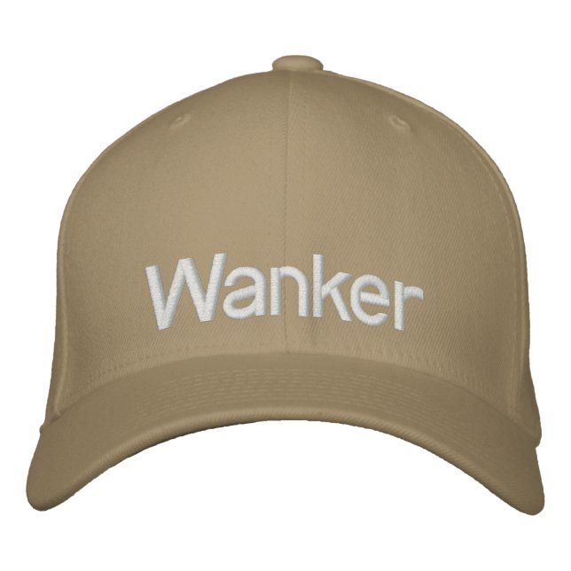 Brodée casquette wanker (Devant)