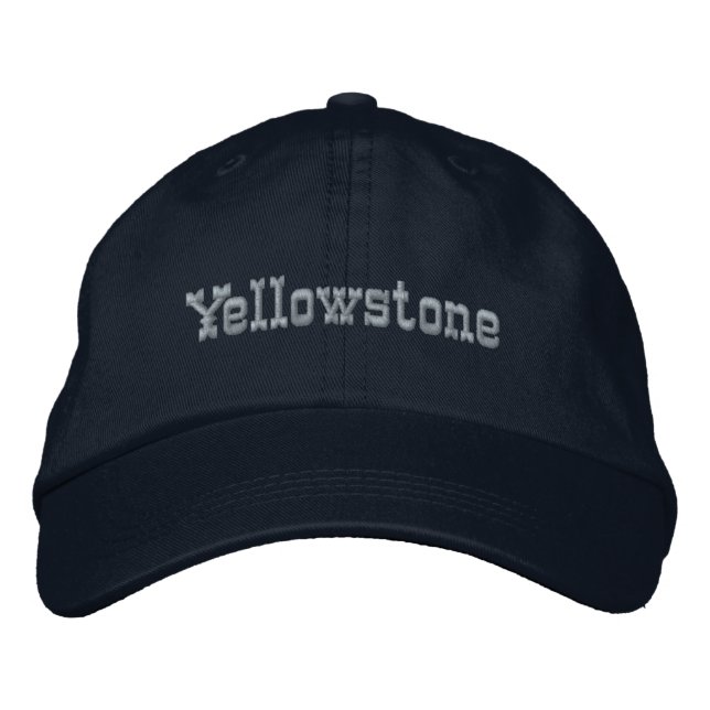 Brodée Casquette Yellowstone (Devant)