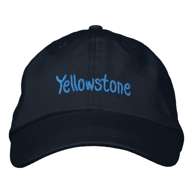 Brodée Casquette Yellowstone (Devant)