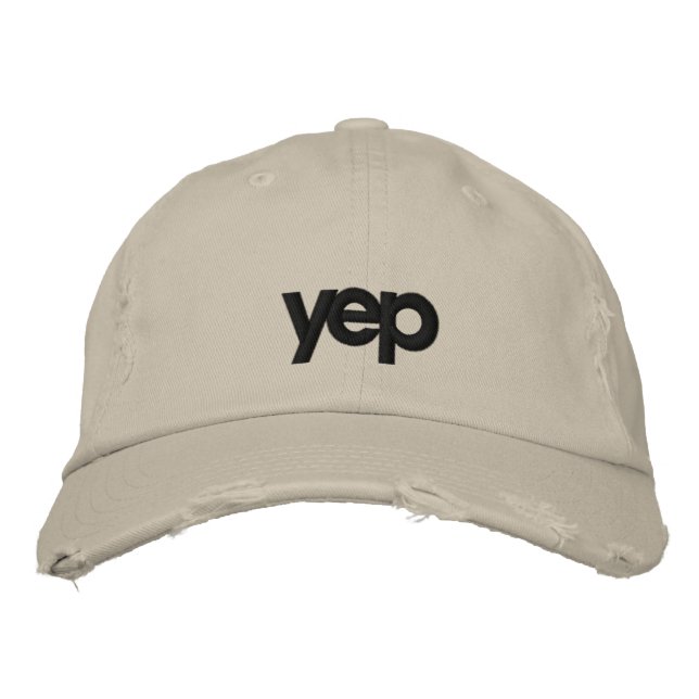 Brodée Casquette YEP (Devant)