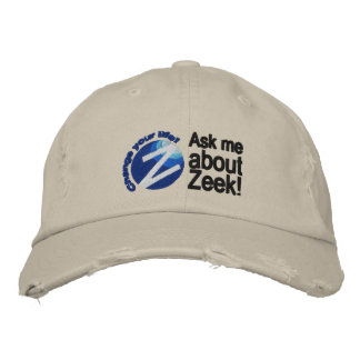 Brodée Casquette Zeek Rewards - "Demandez-moi de Zeek"