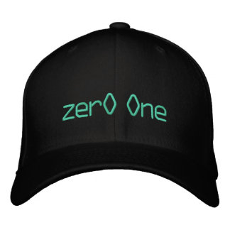 Brodée casquette zerO One - Customisé