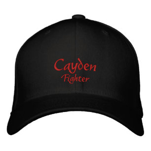 Brodée Cayden Nom Casquette / Casquette