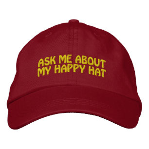 Brodée Ce qui me rend HEUREUX casquette