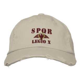 Brodée Célèbre 10ème Légion de Julius César - Casquette d