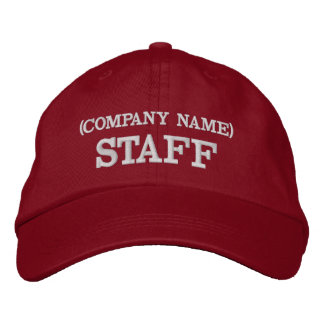 Brodée Chapeau de PERSONNEL | Casquette de Personnel Brod