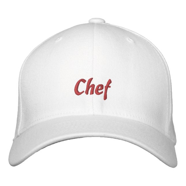 Brodée Chef Casquette / Casquette (Devant)