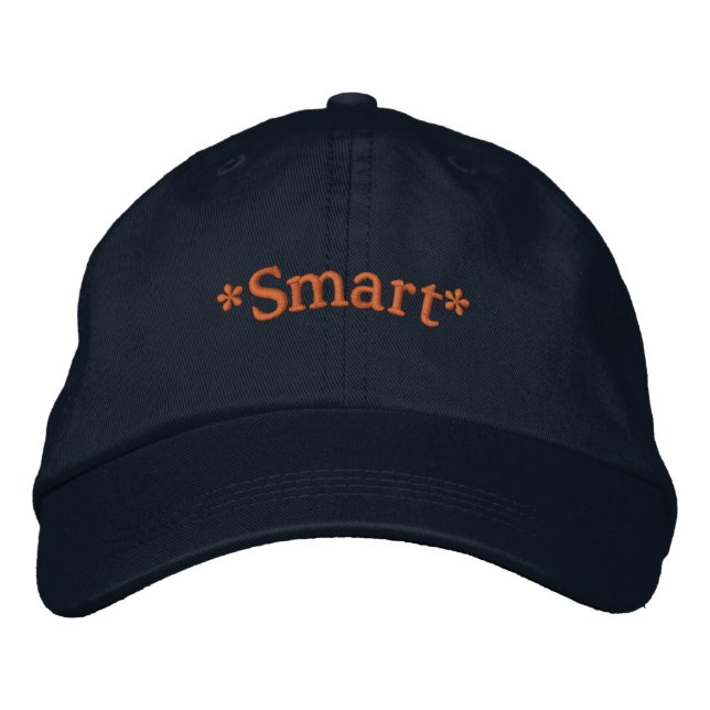 Brodée Cherche Casquette Intelligente avec Chapeau en Cot (Devant)
