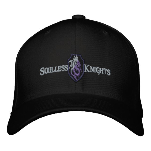 Brodée Chevalier sans âme Casquette brodé (Devant)