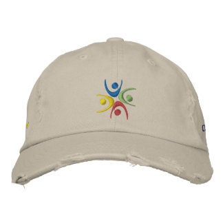 Brodée Chickadee Distressed Chino Casquette