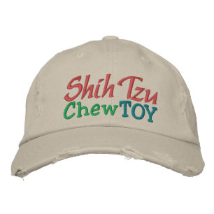 Brodée Chien Chew Toy Casquette par SRF