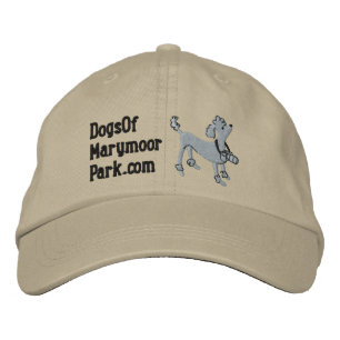 Brodée Chiens de casquette réglable de parc de Marymoor