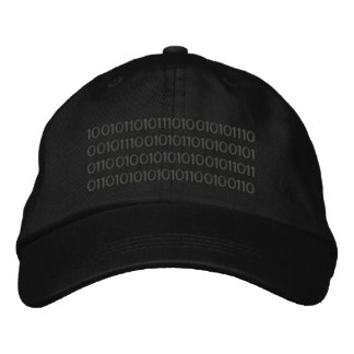 Brodée Codes binaires Casquette brodé