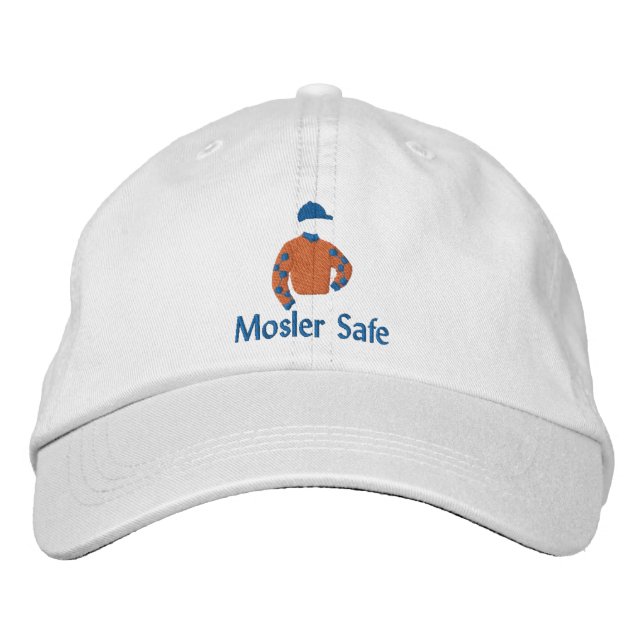 Brodée Conception casquette du partenariat Mosler Safe (Devant)