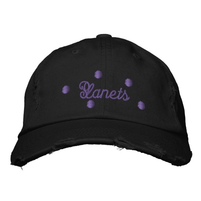 Brodée CONCEPTION DE STYLE casquette EMBROIDÉE (Devant)