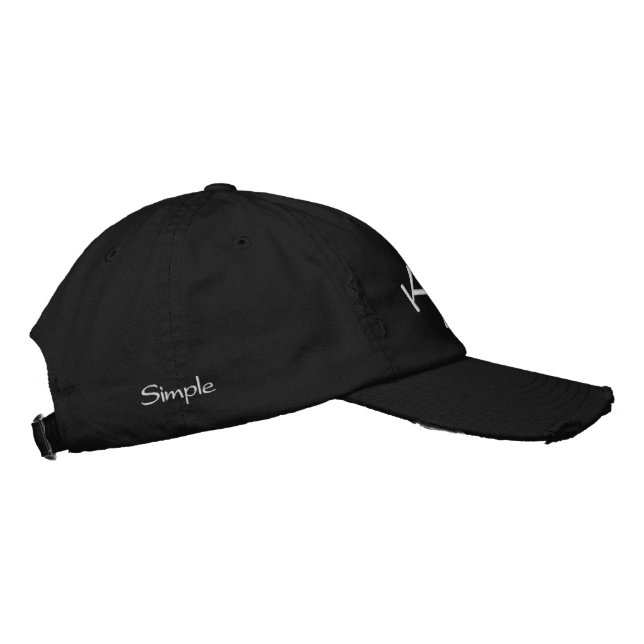 Brodée Concevez votre propre CASQUETTE COOL brodé (Droite)