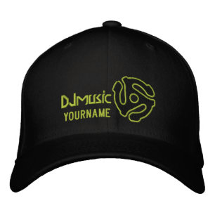 Brodée COOL 45 espaceur DJ CASQUETTE Personnalisez cette