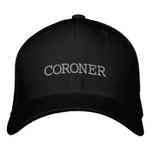 Brodée Coroner Black Casquette