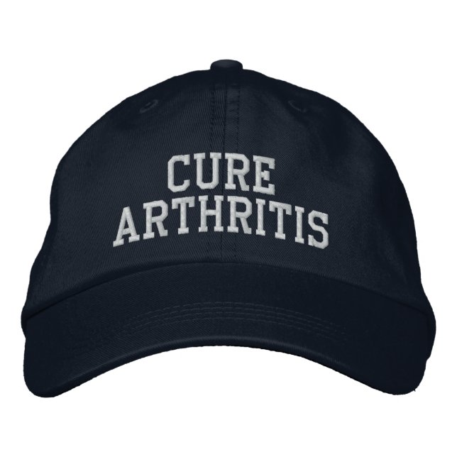 Brodée "Cure Arthrite" - Casquette brodé (Devant)