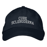 "Cure Scleroderma" - Casquette brodé