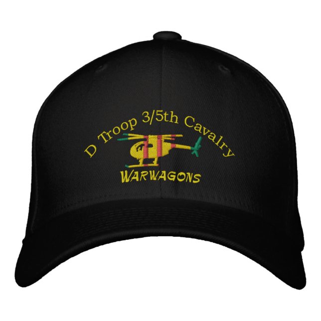 Brodée Customisé votre unité OH-6 "Loach" Casquette brodé (Devant)