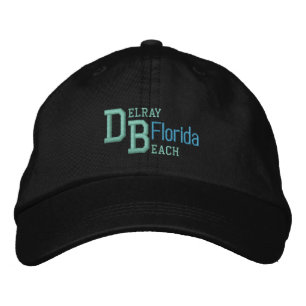Brodée DELRAY BEACH 3 casquette