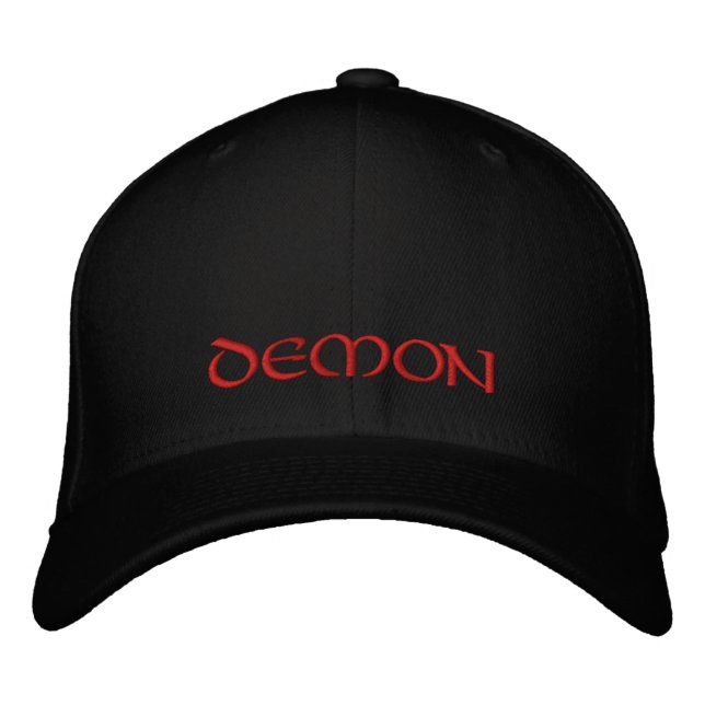 Brodée Demon Brodé Casquette / Casquette (Devant)