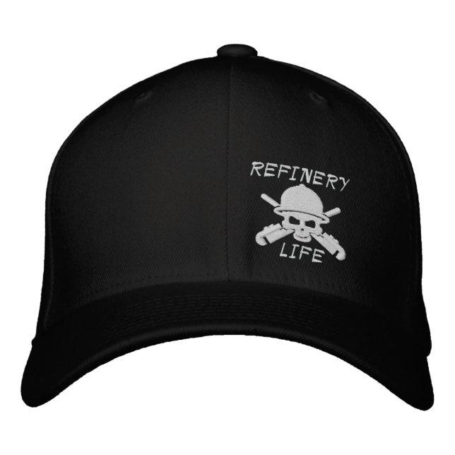 Brodée Detroit Ops - casquette de la vie de raffinerie (Devant)