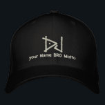 Brodée DJ Casquette personnalisable Votre propre texte Br<br><div class="desc">Un graphisme de style musical Disk Jockey sur un cadeau personnalisé. Laissez la musique jouer ! Voici un échantillon de cadeaux populaires à thème pour la musique DJ. Utilisez le lien "Demandez à ce concepteur" pour nous contacter avec vos demandes de design spécial ou pour obtenir de l'aide pour répondre...</div>