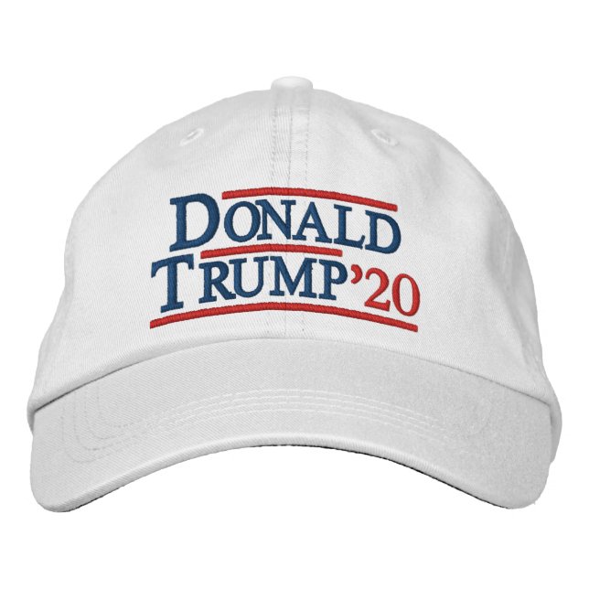 Brodée Donald Trump 2020 Casquette brodé (Devant)