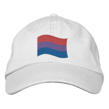 Drapeau de la fierté bisexuelle Casquette de baseb